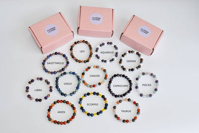 Cancer Zodiac Crystal Bracelet, Cancer Gifts