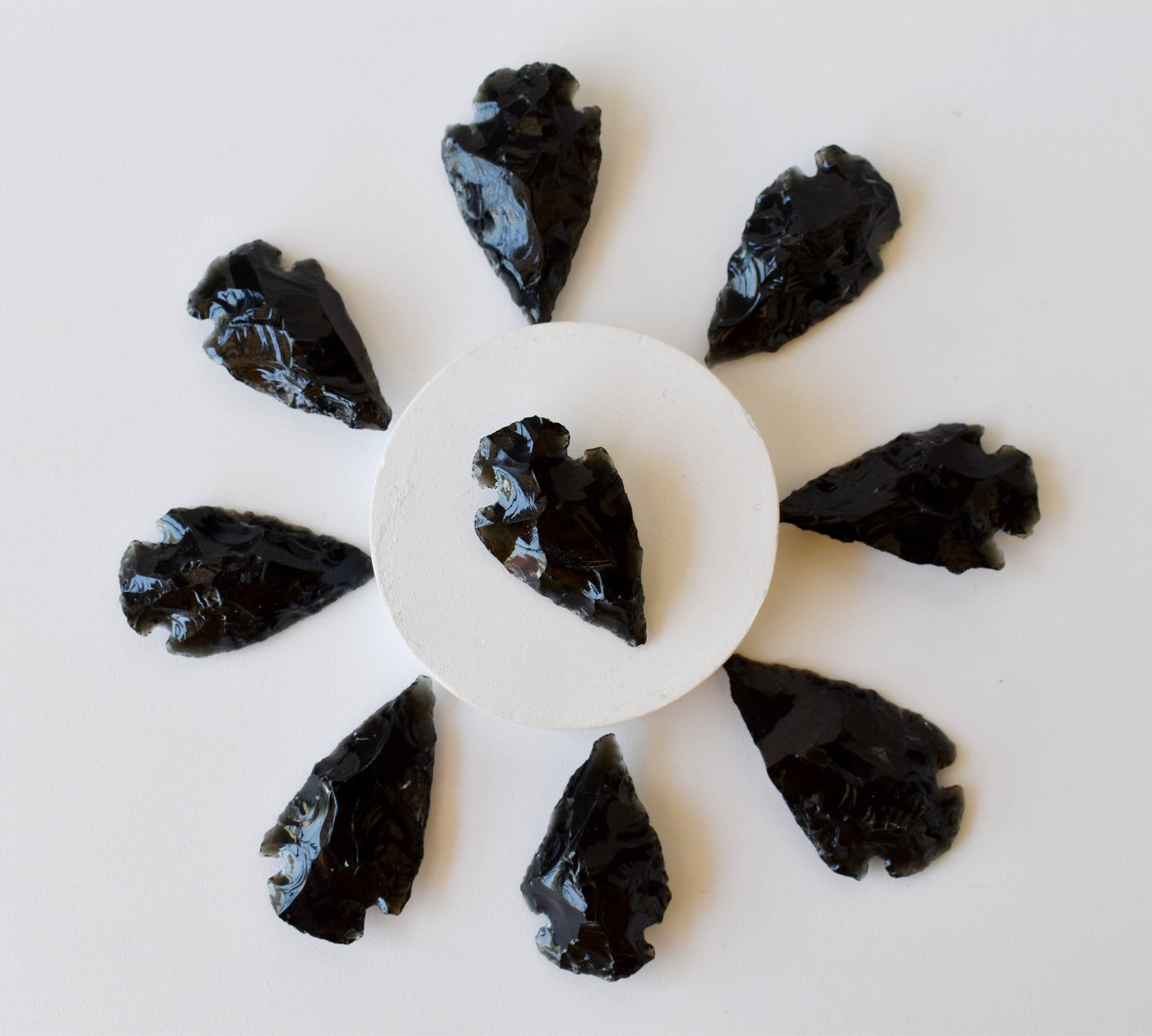 Gemstone Arrowheads for DIY Project Craft Point Jewelry Making