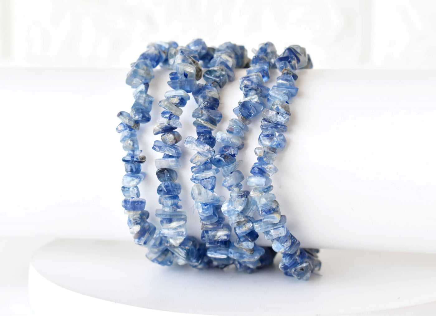 Kyanite Chip Bracelet (Relaxation and Angelic Communication)