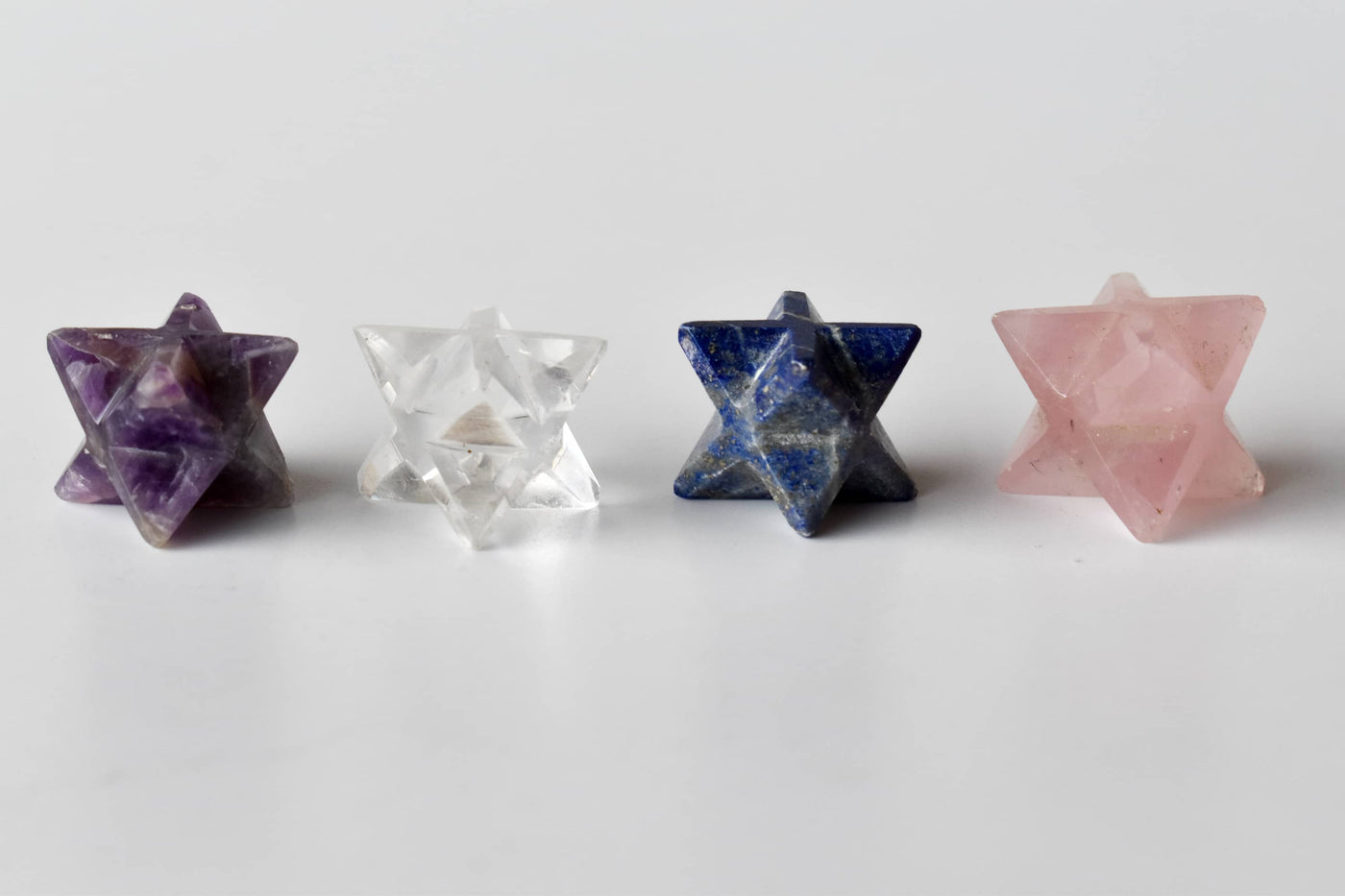 Crystal Merkaba Stars, Crystal Grid, Energy Healing Sacred Geometry Stars