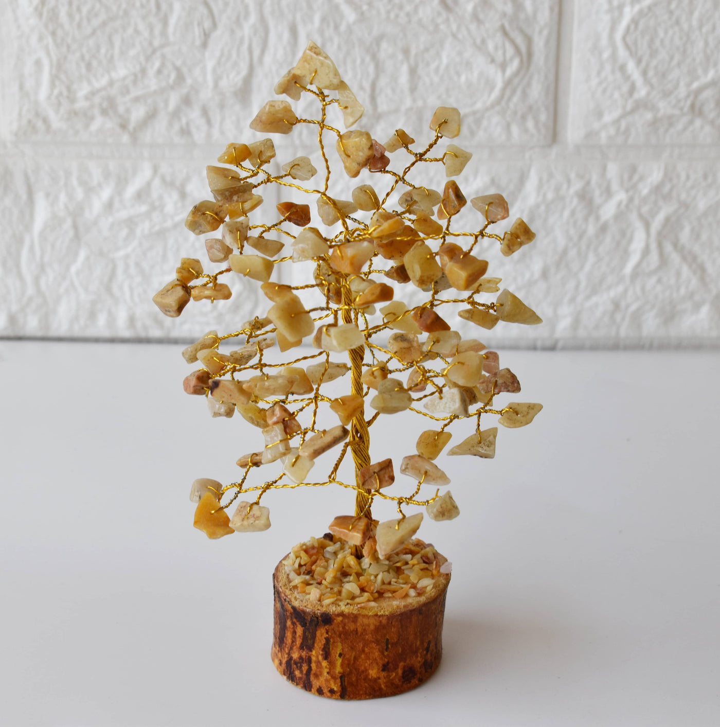 Yellow Aventurine Crystal Tree (Intuition and  Weight Control)