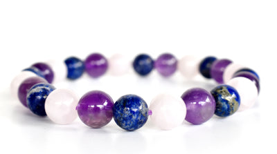 Promoting INNER PEACE Crystal Bracelet (Calmness and Compassion)
