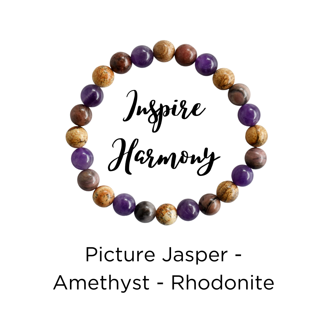 Inspire HARMONY Crystal Bracelet(Emotional Equilibrium and Compassion)