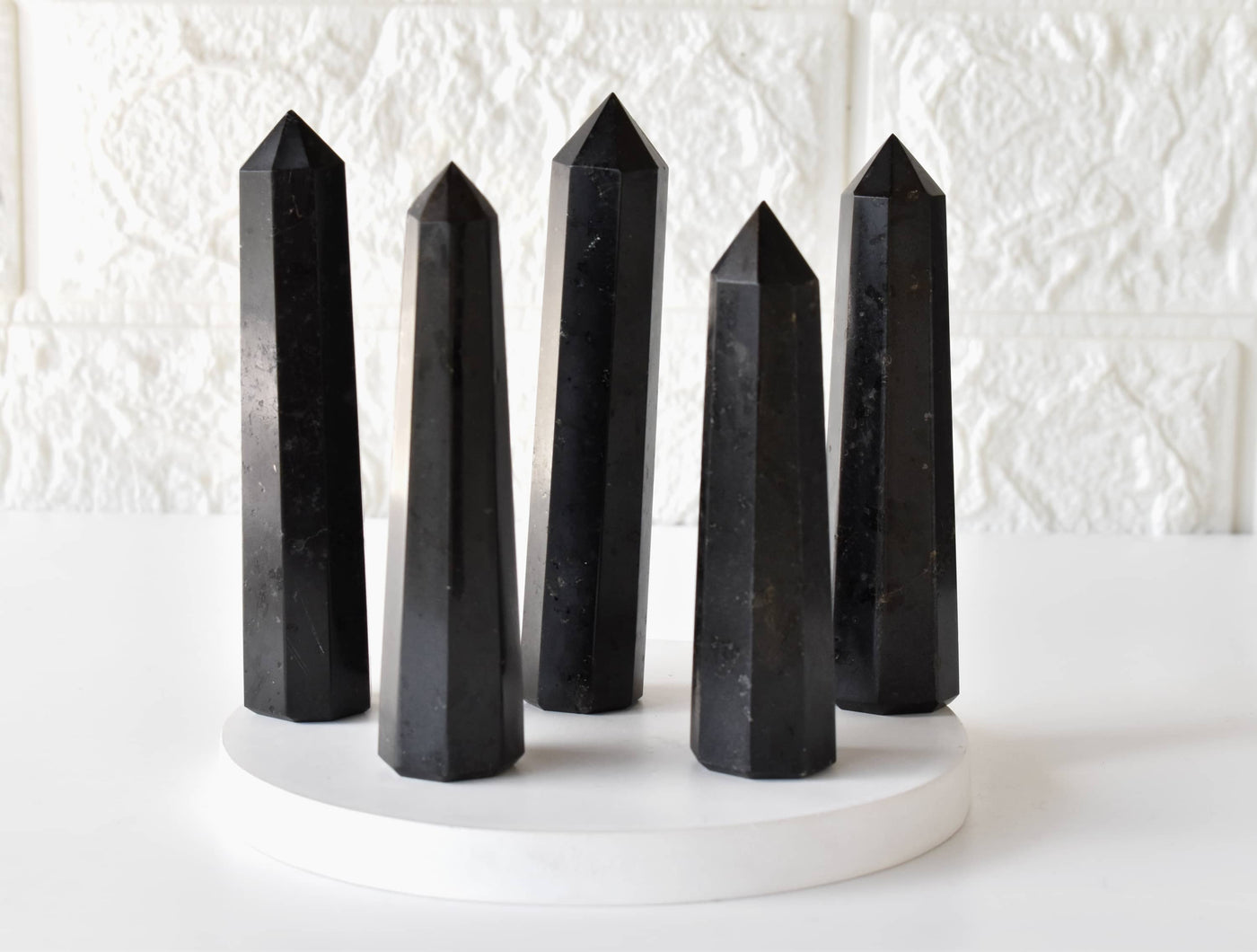 Black Tourmaline Tower Point (Balance and Security)