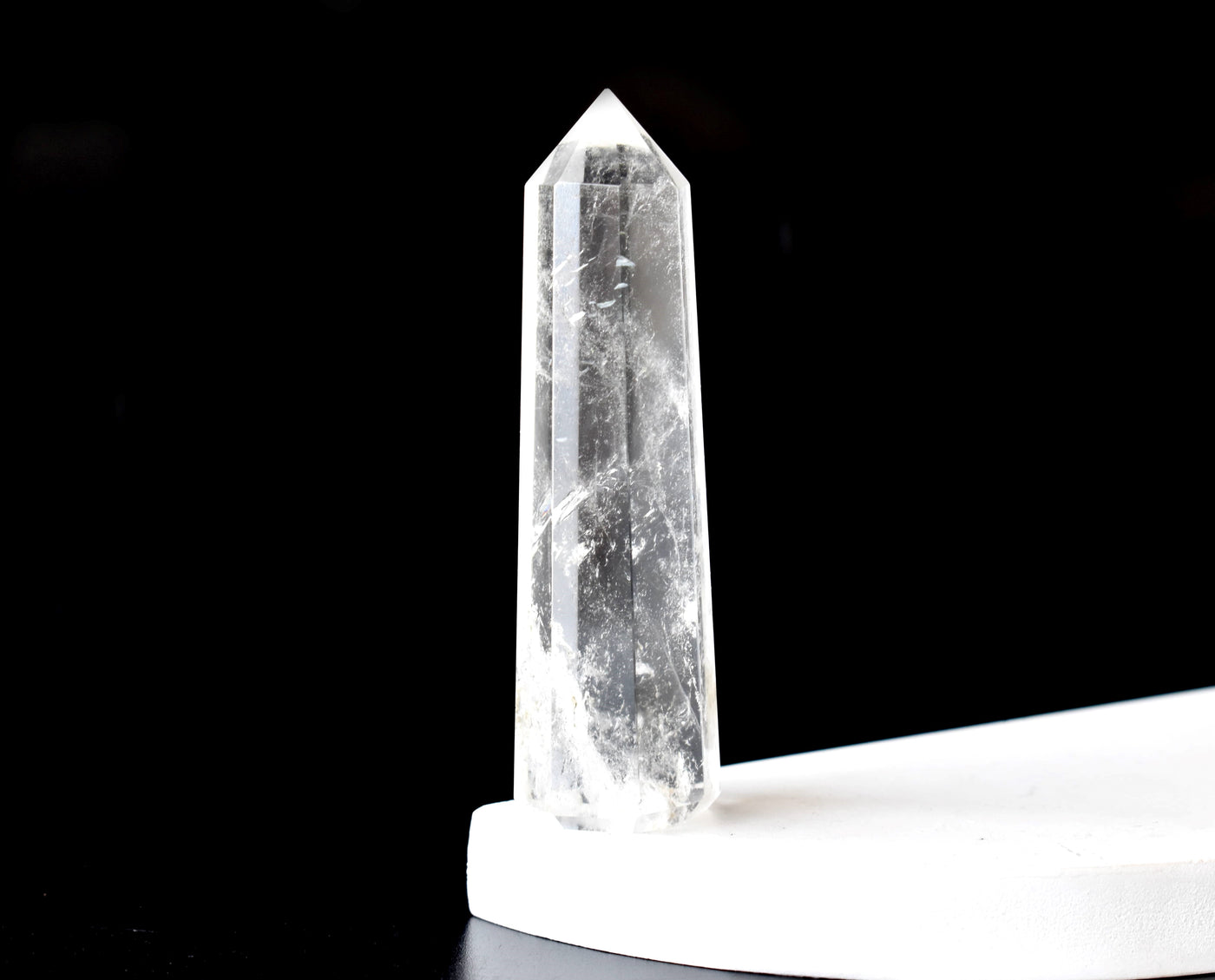 Crystal Quartz Tower (Mental Clarity and Emotional Stability)