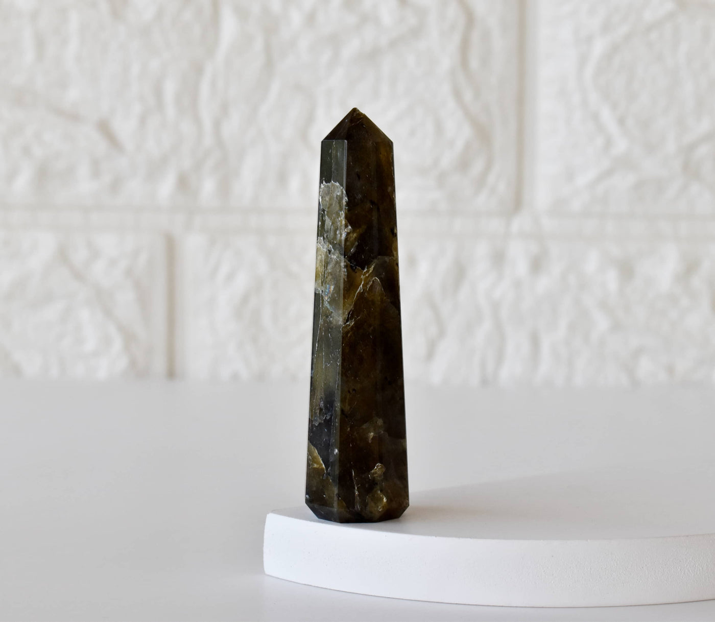 Labradorite Tower Point ( Intuition and Spiritual Enlightenment)