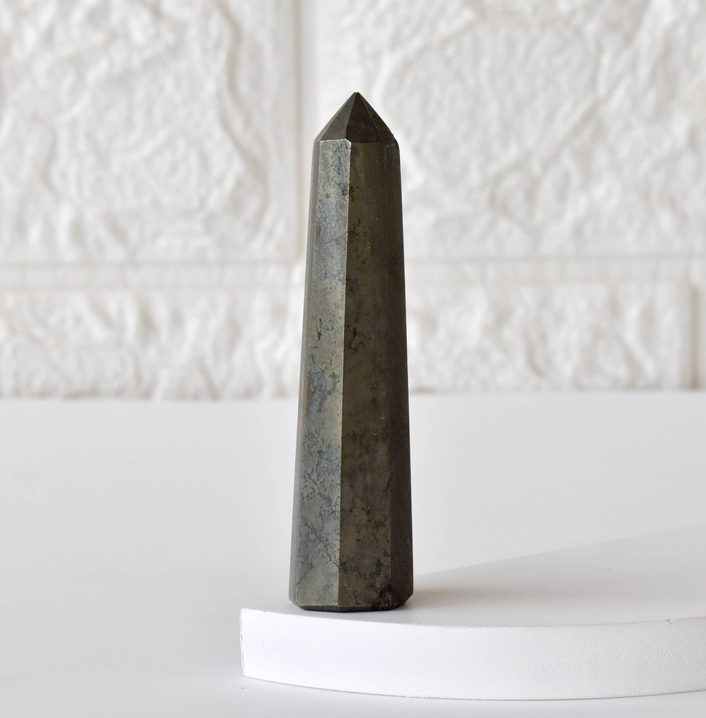 Pyrite Tower Point (Creativity and Strength)