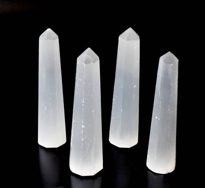 Selenite Tower Point (Insight and Flexibility)