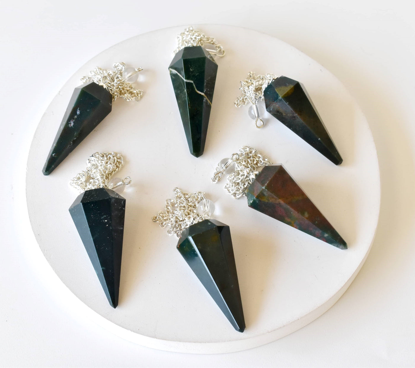 Bloodstone Pendulum (Protection and Strength)