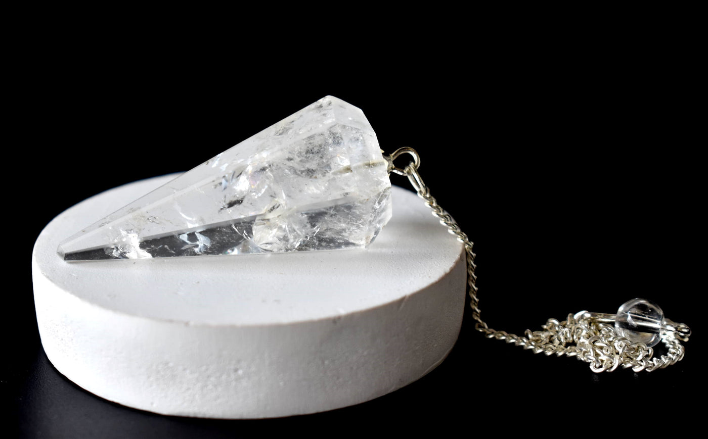 Crystal Quartz Pendulum (Meditation and Channeling)
