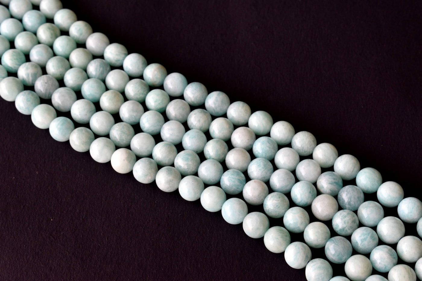 Amazonite Beads, Natural Crystal Round Beads 4mm to 10mm