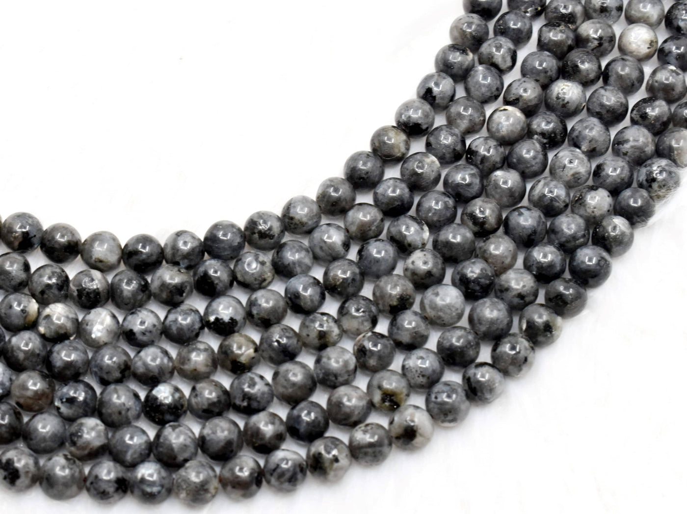 Labradorite noire A Grade 4mm, 6mm, 8mm, 10mm, 12mm Perles rondes 