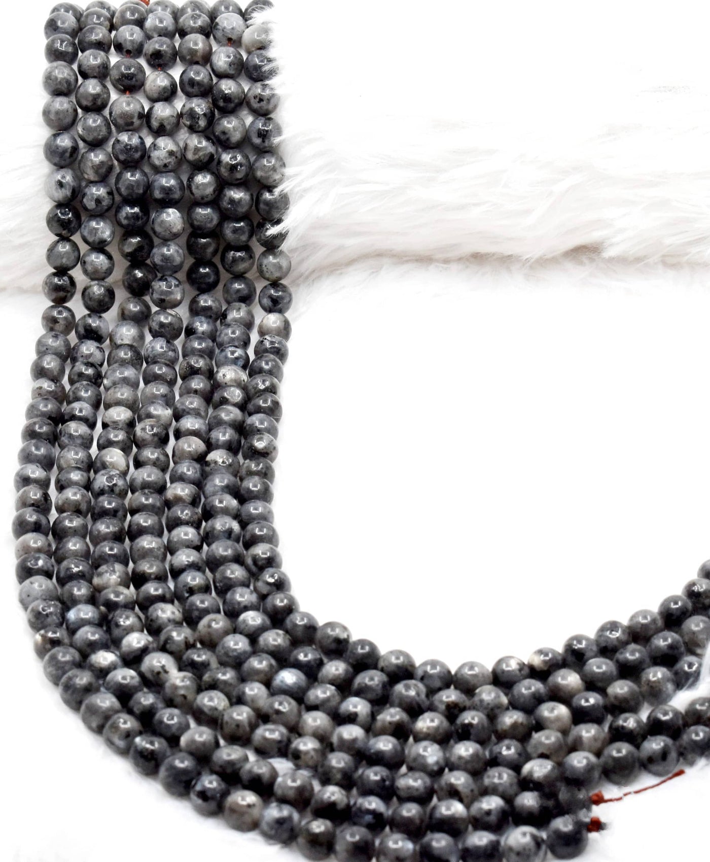 Labradorite noire A Grade 4mm, 6mm, 8mm, 10mm, 12mm Perles rondes 