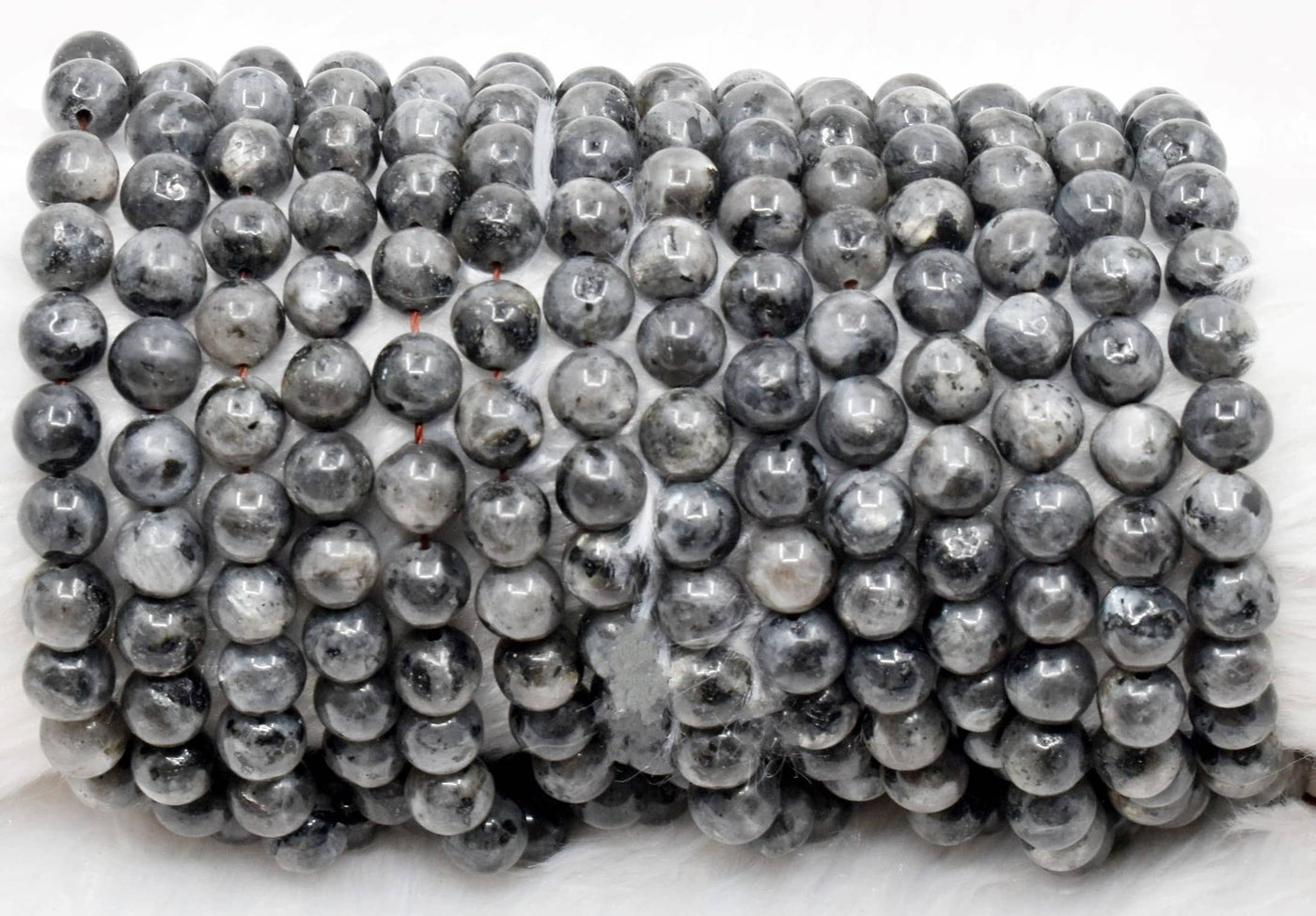 Black Labradorite  Beads, Natural Round Crystal Beads 4mm to 12mm