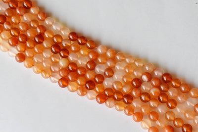 Cornaline A Grade 6mm, 8mm, 10mm, 12mm Perles rondes 