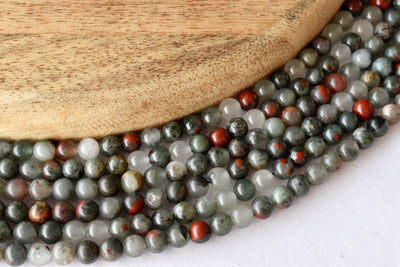 Conglomerate Beads, Natural Round Crystal Beads 6mm to 10mm
