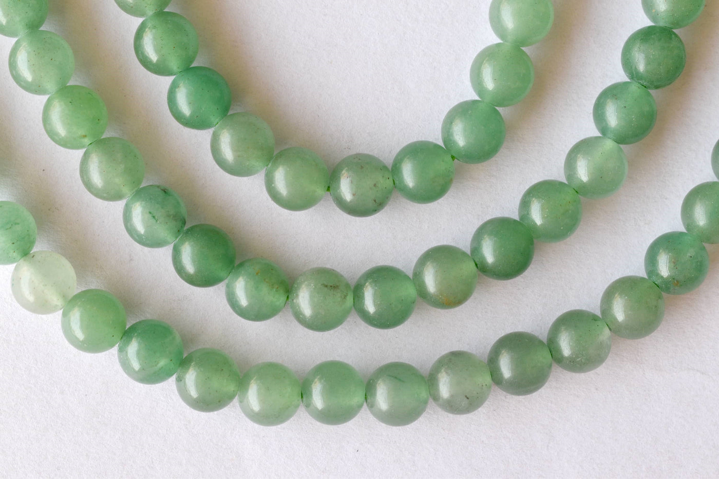 Green Aventurine Beads, Natural Round Crystal Beads 4mm to 12mm
