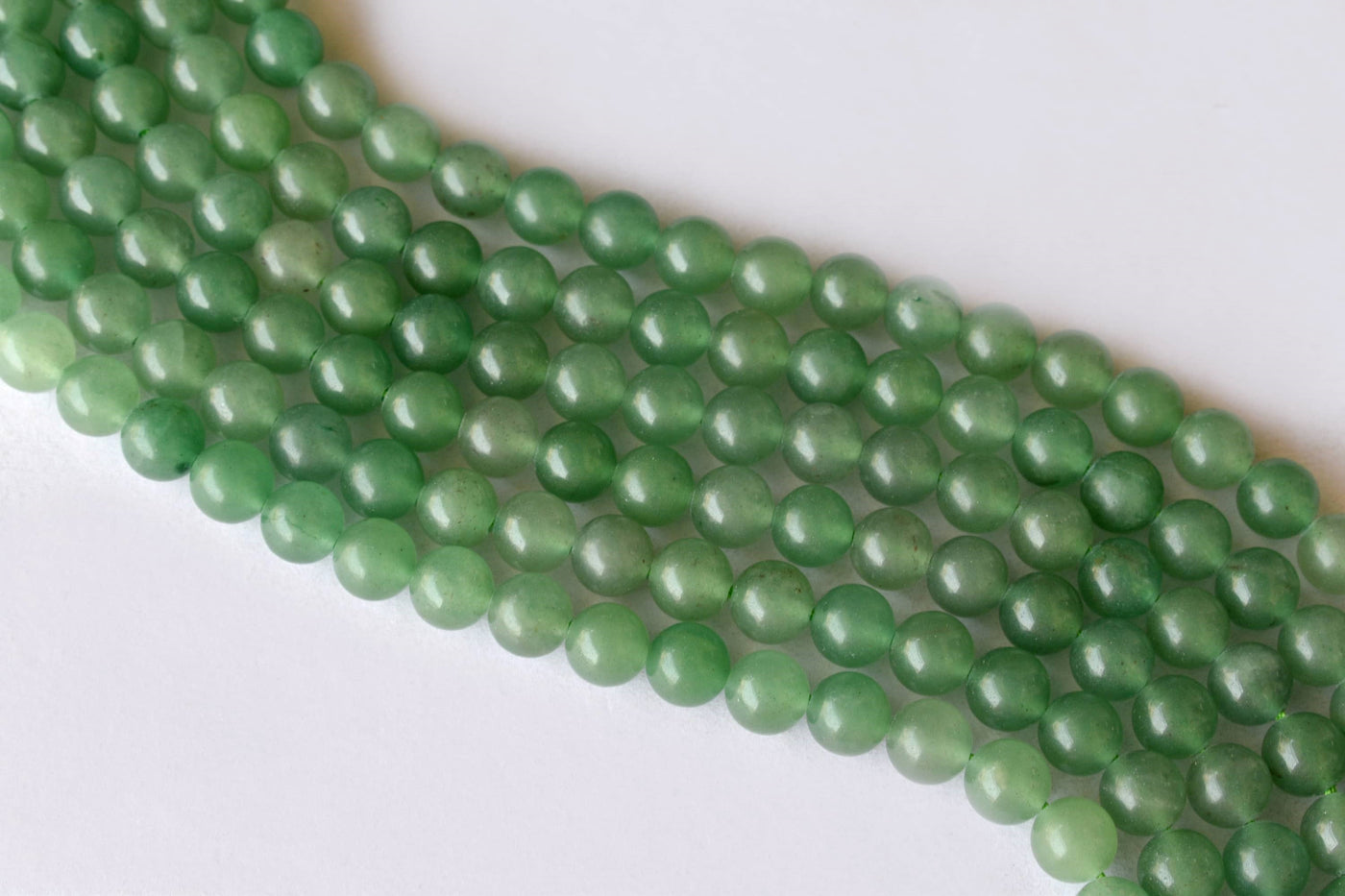 Green Aventurine Beads, Natural Round Crystal Beads 4mm to 12mm