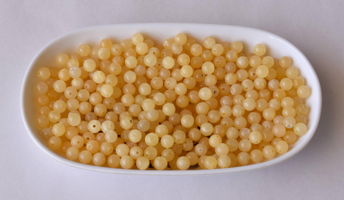 Miel Calcite A Grade 4mm, 6mm, 8mm, 10mm, 12mm Perles rondes