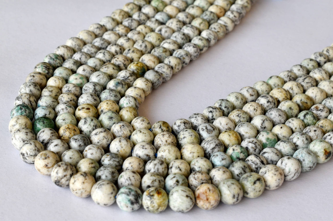 K2 Jasper Beads, Natural Round Crystal Beads 6mm to 10mm