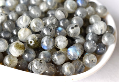 Labradorite AAA Grade 6mm, 8mm, 10mm Perles rondes