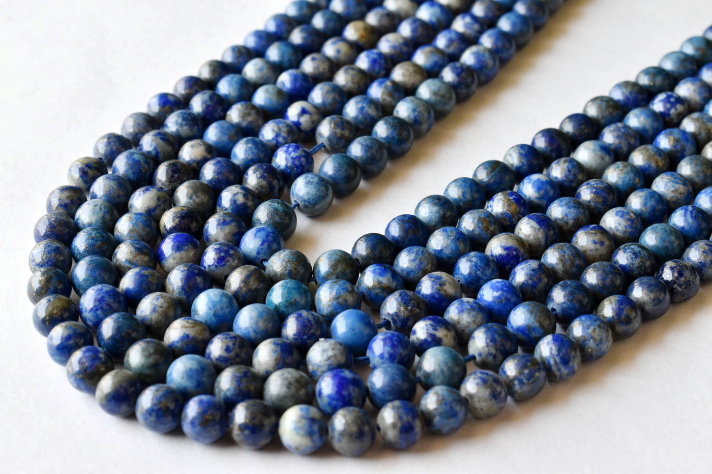 Lapis Lazuli Beads, Natural Round Crystal Beads 6mm to 12mm