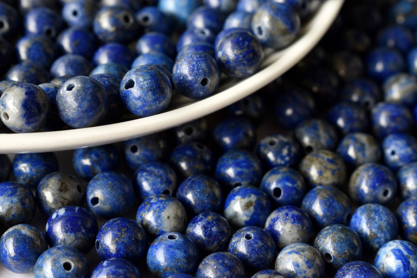 Lapis Lazuli A Grade 6mm, 8mm, 10mm, 12mm, 14mm, 16mm Perles rondes