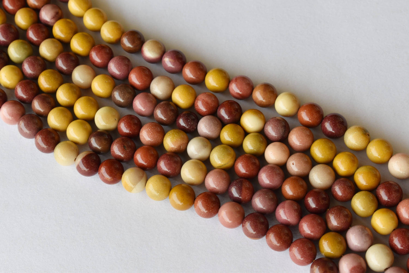 Mookaite Beads, Natural Round Crystal Beads 4mm to 12mm