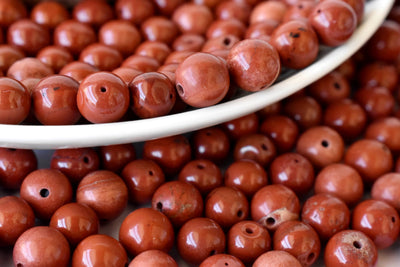 Jaspe rouge AAA Grade 4mm, 6mm, 8mm, 10mm, 12mm Perles rondes
