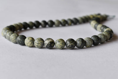 Seraphinite Beads, Natural Round Crystal Beads 4mm to 10mm