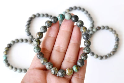 African Turquoise Bracelet (Transformation and Love)