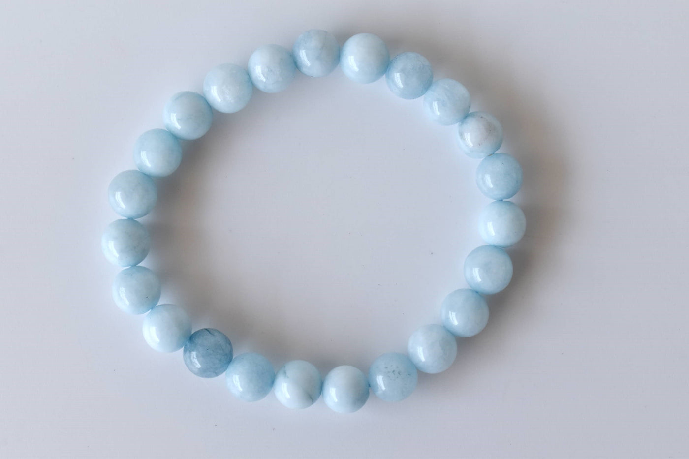Aquamarine  Bracelet (Protection and Anxiety Relief)