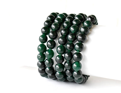 Green Jade Bracelet (Wisdom, Balance)