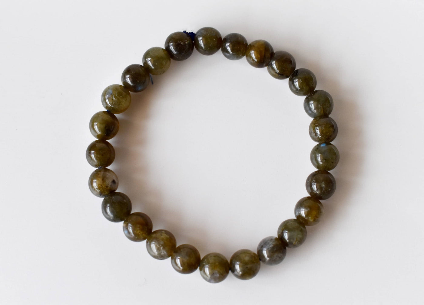 Bracelet Labradorite 6MM, 8MM, 10MM AAA Bracelet de perles rondes, Bracelet de pierres précieuses Pierres de guérison