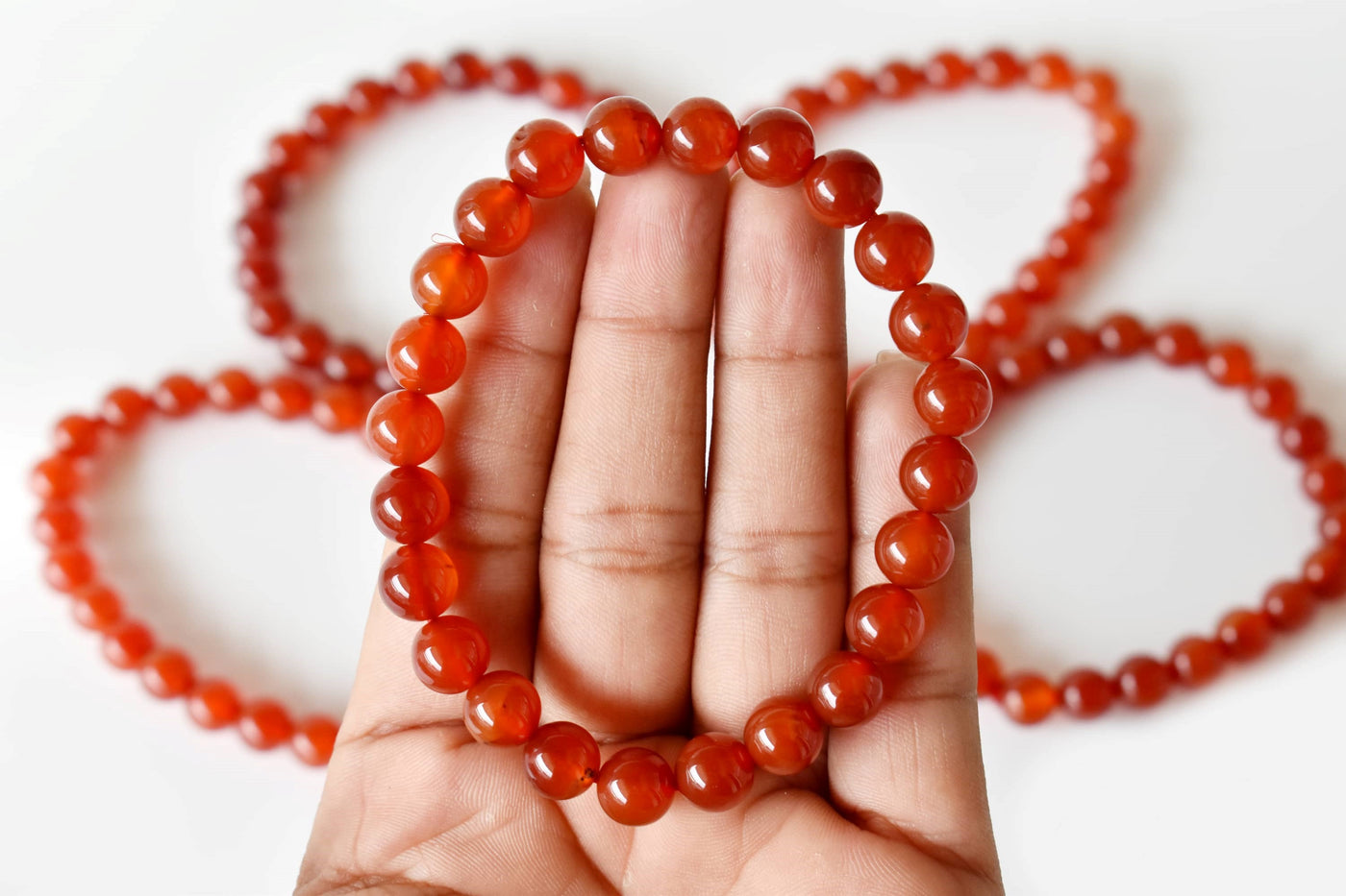 Red Onyx Bracelet (Spiritual Development and Prosperity)
