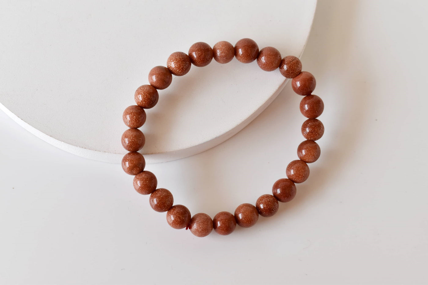 Red Sandstone Bracelet (Creativity and Truth)