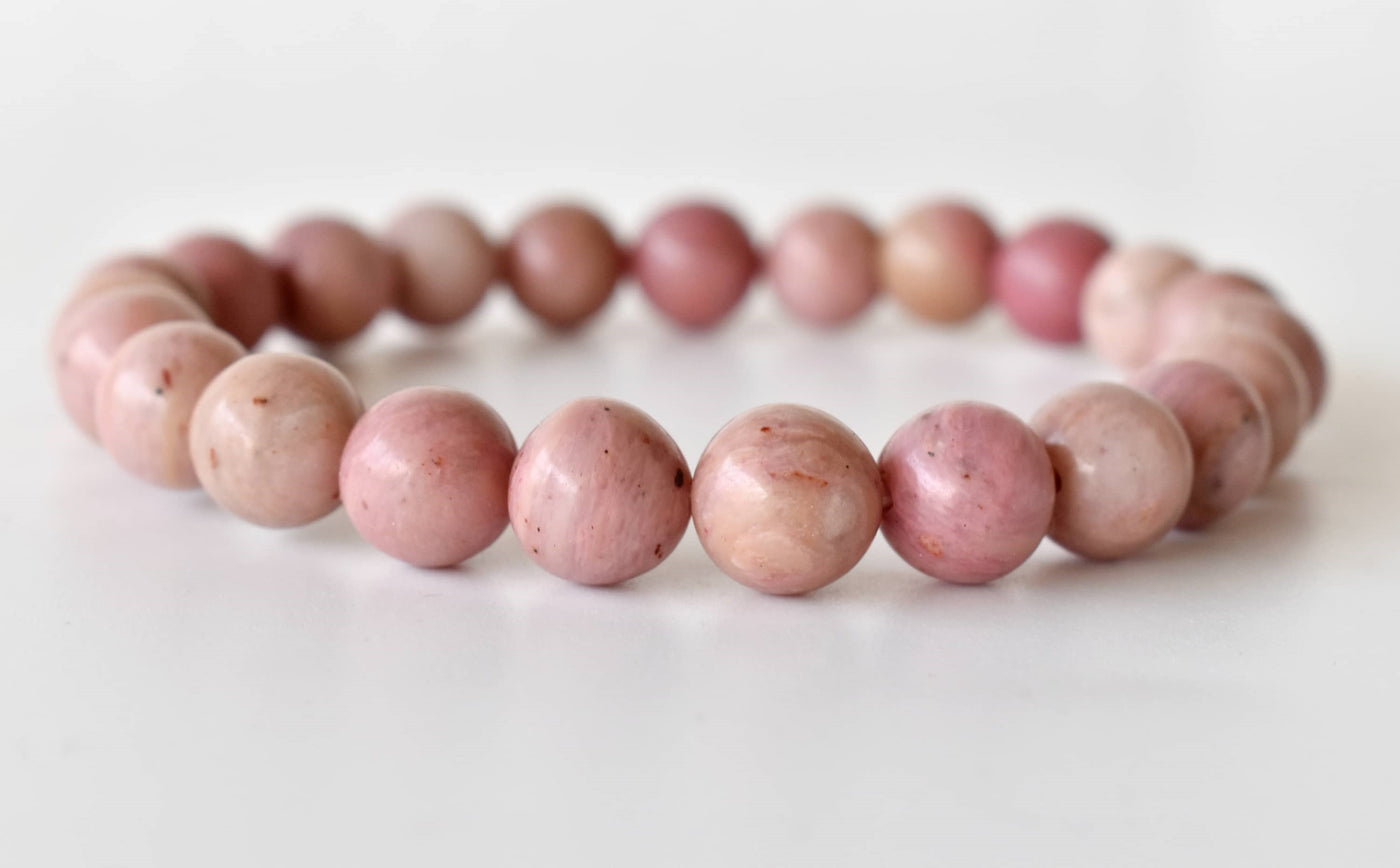 Rhodochrosite Bracelet (Compassion and Relaxation)