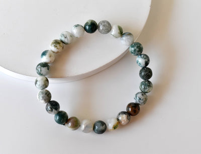 Tree Agate Bracelet (Sense of Peace and Inner Tranquility)