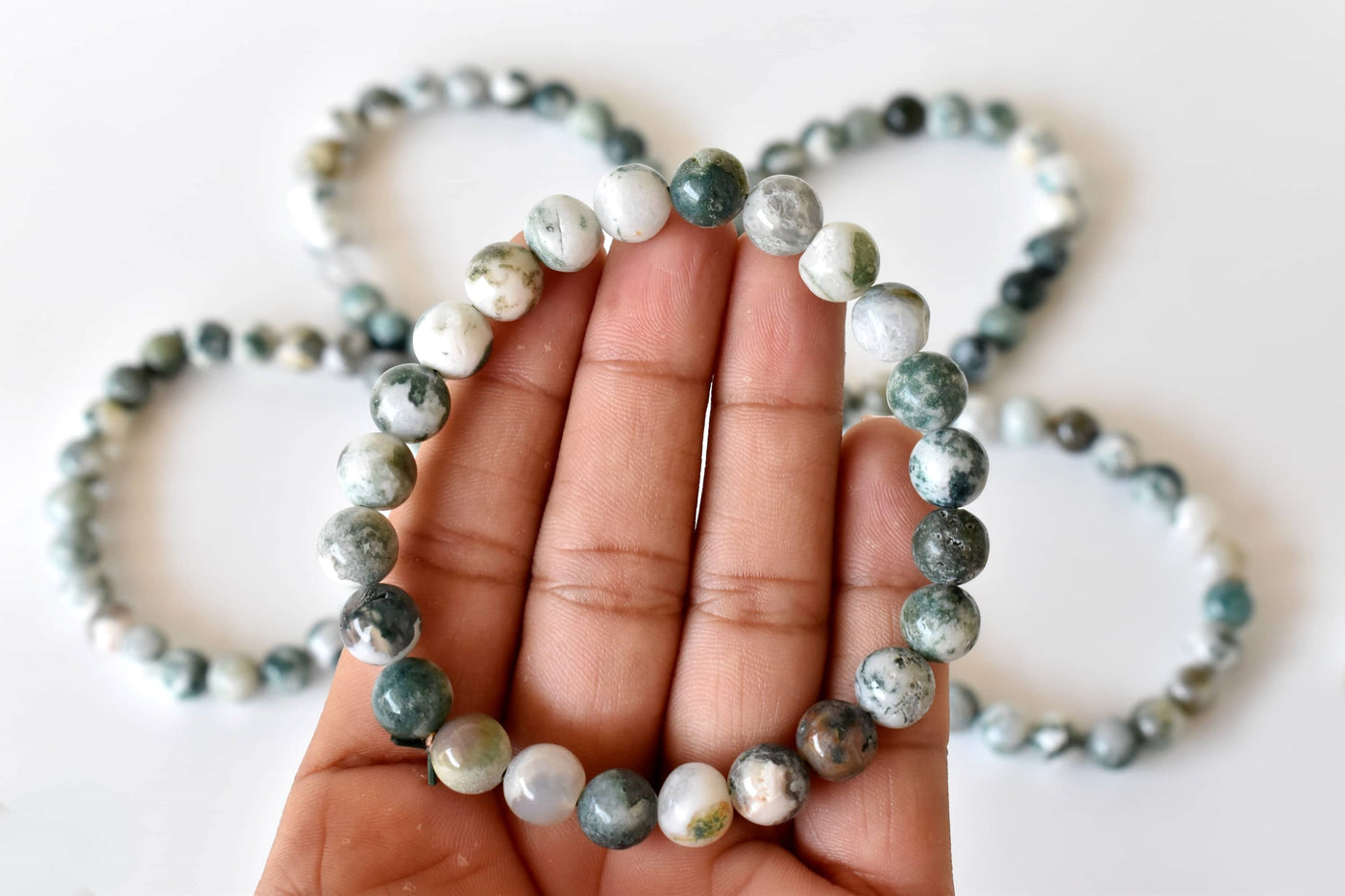 Tree Agate Bracelet (Sense of Peace and Inner Tranquility)