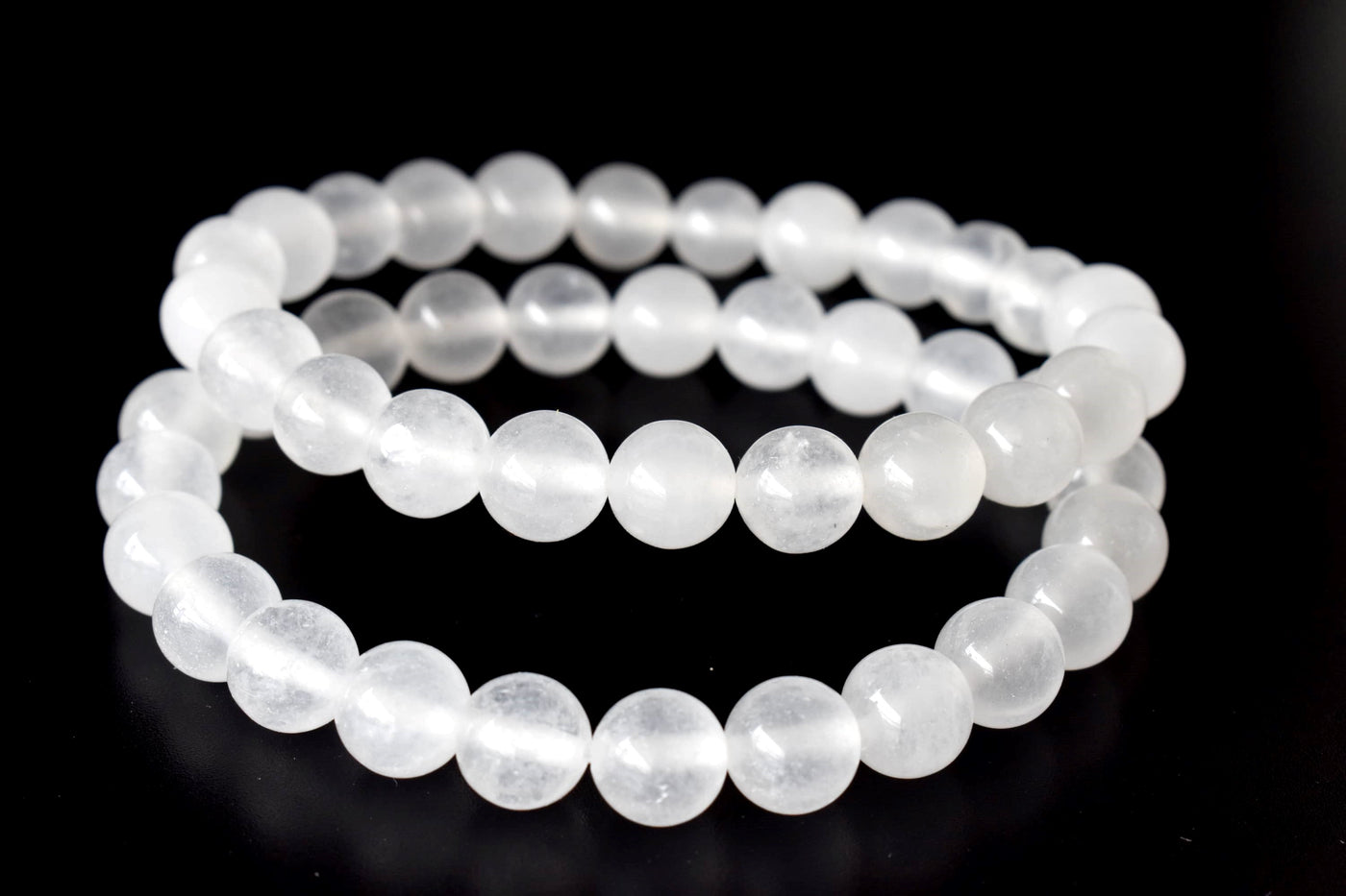 White Agate Bracelet (Concentration and Trauma)