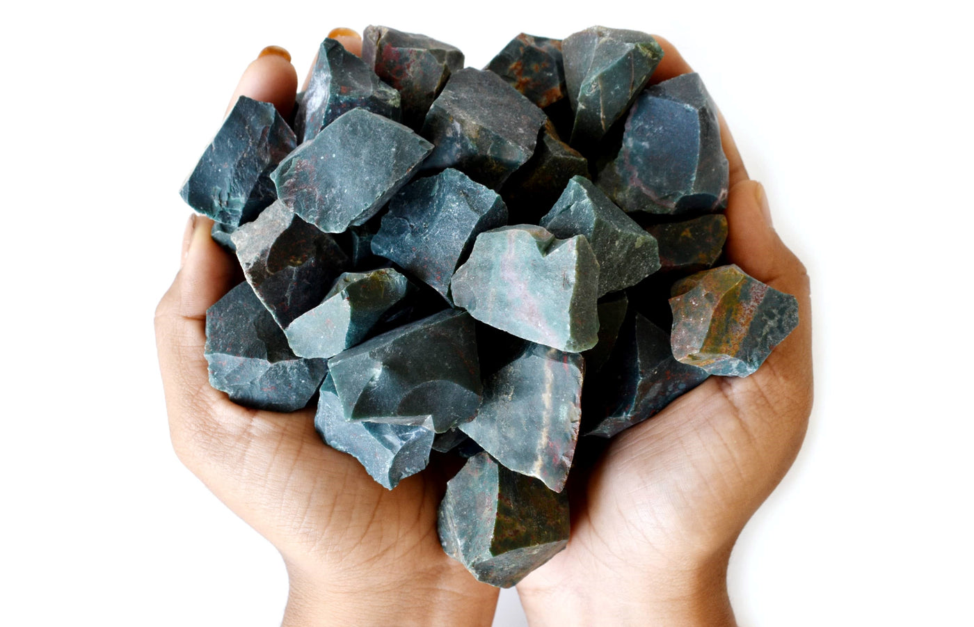 Bloodstone Rough Rocks (Grounding and Protecting)