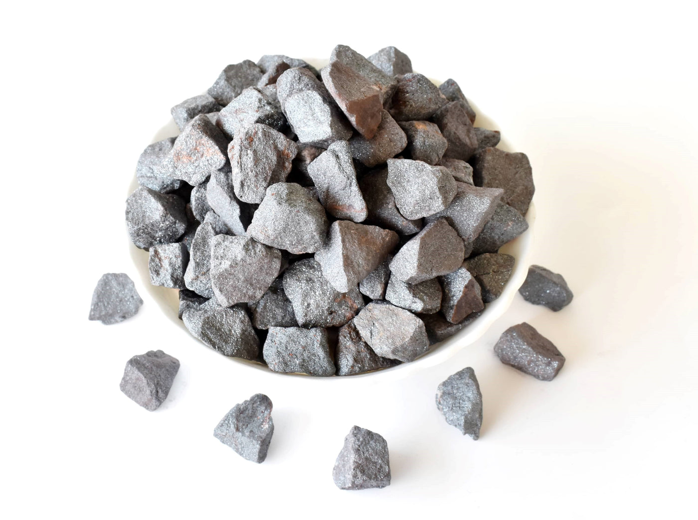 Hematite Rough Rocks (Focuses Energy and Emotions)