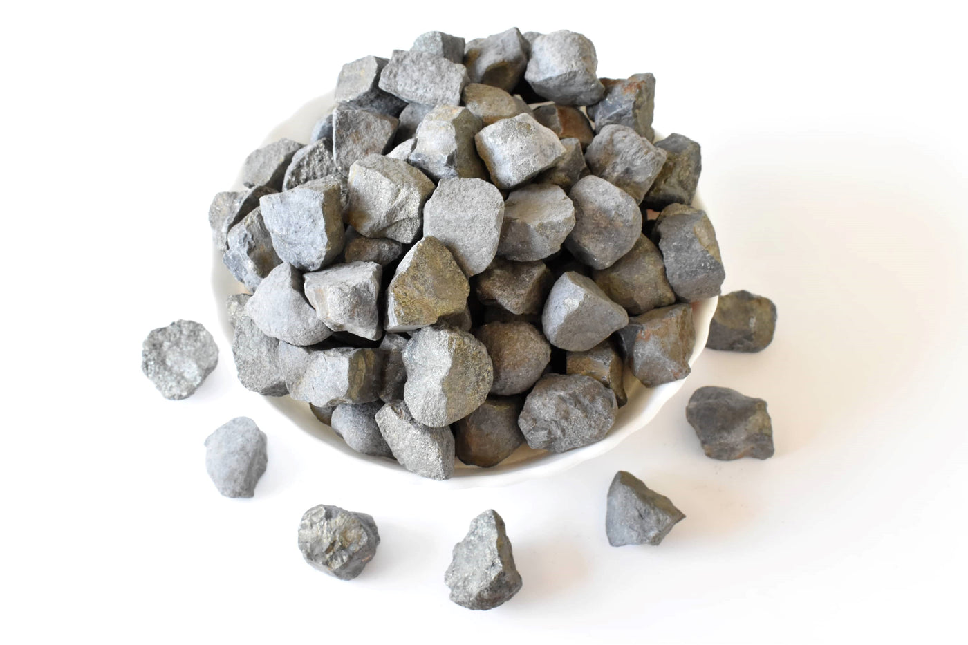 Pierres naturelles brutes de pyrite Pierres brutes de pyrite de 1 pouce, morceaux de cristal brut en taille de paquet 4 oz, 1/2 lb, 1 lb.