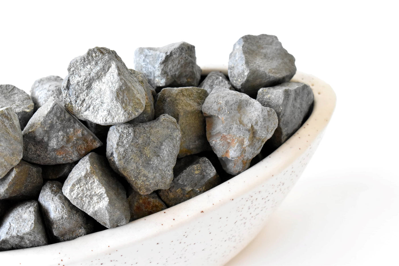 Pierres naturelles brutes de pyrite Pierres brutes de pyrite de 1 pouce, morceaux de cristal brut en taille de paquet 4 oz, 1/2 lb, 1 lb.