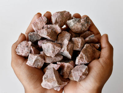 Rhodonite Rough Rocks (Empathy and Generosity)