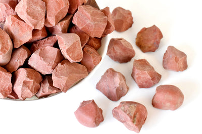 Red Jasper Rough Rocks (Strength and Protection)