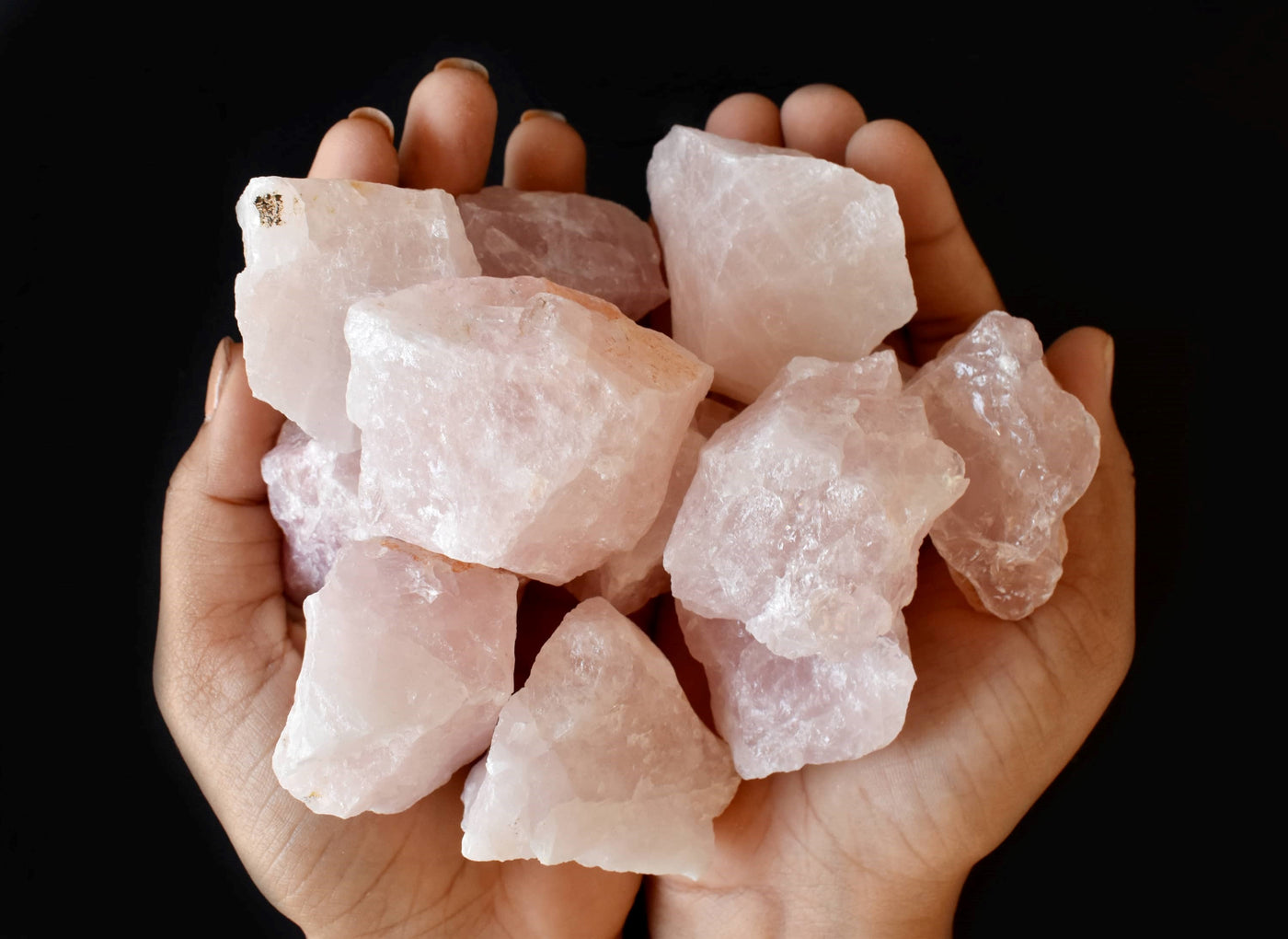 Rose Quartz Rough Rocks (Support Emotional and Boost Feelings Of Peace)