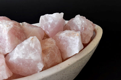 Rose Quartz Rough Rocks (Support Emotional and Boost Feelings Of Peace)
