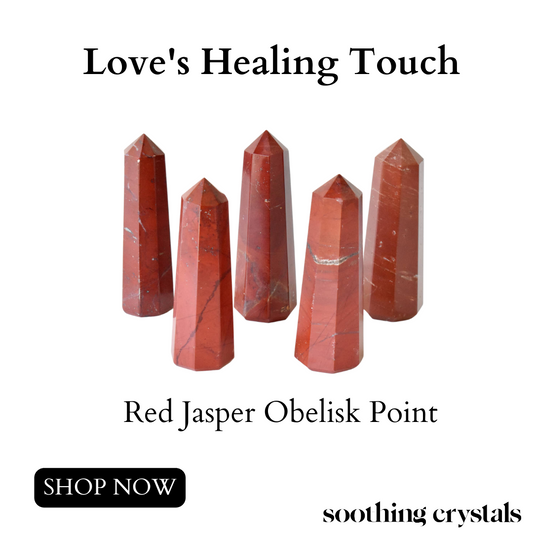 Red Jasper Tower USA (Tranquility and Sense of Grounding)