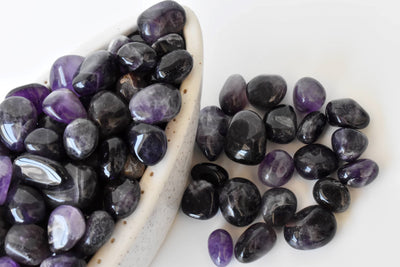 Amethyst Tumbled Crystals (Trust and Grace)